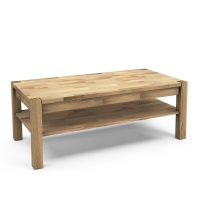 Столик Журнальный из дуба покрытого олифой Adelita единый размер каштановый LA REDOUTE INTERIEURS  фото, kupilegko.ru